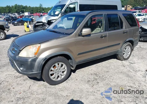 2006 Honda Cr-V Ex from USA, damaged, VIN JHLRD68866C014519